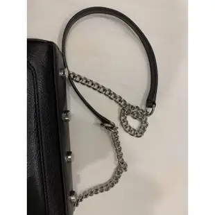 (二手)Rebecca minkoff avery黑色銀鍊包