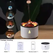 Mini Flame Air Humidifier Jellyfish Electric Aroma Design Lava Volcano Diffuser