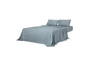 Dreamz 3PCS King Size 100% Bamboo Bed Sheet Set Grey