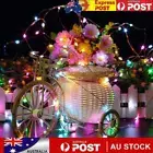 Solar String Lights Waterproof Copper Wire Fairy Lamp (Multicolor 100LED)