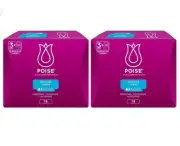 Poise 4 Layer Design Regular Liners for Bladder Leaks 2 x 78 Pack Mega Value