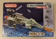 SPIN MASTER - ERECTOR BY MECCANO - MULTIMODELS - 10 MODELS - FLIGHT: JET