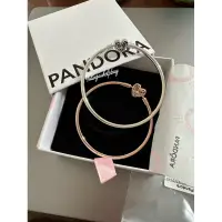 在飛比找蝦皮購物優惠-現貨 YT澳洲代購 Pandora潘朵拉 蝴蝶愛心鑽飾手環 