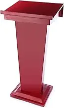 Church Pulpit Tilted Desktop Podium Lectern Stability Stand Hotel Welcome Reception Desk for Classrooms Office Auditorium School Presentation Stand