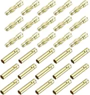 uxcell 15 Pairs Banana Plugs Connector 4mm Male Female Banana Plug for Speaker Wire RC Battery ESC Motor