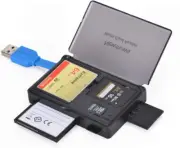 USB3.0 All in one CARD READER + Card Storage for MIRCO SD/T-Flash/SD/CF/MS/XD