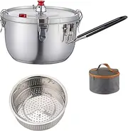 Amagogo Camping Cookware Camping Equipment, Included Carry Bag,Camp Kitchen Camping Cooking Set,for Electric Stoves Outdoor Cooking