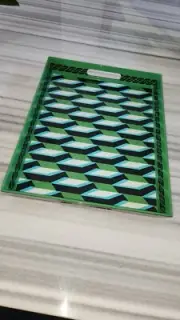 DVF x Target * Arrow Geo Melamine Rectangle SERVING TRAY Diane Von Furstenberg