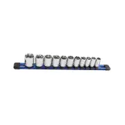 SP Tools 10Pcs 3/8" Drive Xtreme Grip Socket - Metric 10-19mm Cr-V Steel
