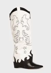 [AZALEA WANG] Outland Cowboy Boots