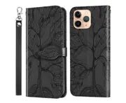 For iPhone 11 Pro Cover with Kickstand - Black