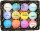 Mini Bath Fizzes Scented Bombs Colorful Essential Oil Home Spa Foot Bath CaAvw