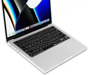 Version Silicone Keyboard Cover Skin for 2022 2023 M1/M2 Pro/Max Chip Hebrew US