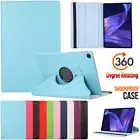 For Samsung Galaxy Tab A A7 Lite A8 A9 A9 Plus Case Rotating Leather Stand Cover