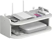 Wifi Router Stand,Multi Layer Projector Storage Rack | No Drill Remote Control Storage Rack, Wireless Router Heat Dissipation Rack For Living Room, Bedroom
