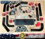 Lancer Evo 8/DSM Eclipse 1G 2G 4G63 T3T4 .63 Turbo Kit Manifold Intercooler Red (for: Mitsubishi)
