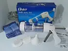 Oster Beef Jerky Making Gun Press Kit 3 Tips Included Vintage New Open Box