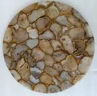 21" Round Agate Tabletop - Stunning Centerpiece - Unique Home Design