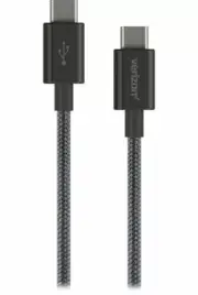 Verizon 4Ft USB-C to USB-C Charge & Sync Data Cable - Black, Gray, Pink, White