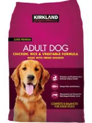 Kirkland Signature Super Premium Chicken, Rice and Vegetable Formula Adult Dog Food 12kg