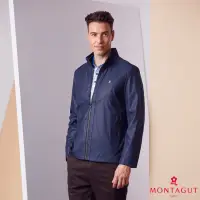 在飛比找momo購物網優惠-【MONTAGUT 夢特嬌】素色立領防風保暖機能外套(W25