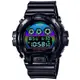 【CASIO】卡西歐 G-SHOCK 虛擬彩虹系列 多彩光譜電子腕錶 DW-6900RGB-1 台灣卡西歐保固一年