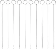 Eigell Loop Turner Tool for Making Button Loops and Rouleau Straps, 10 Pieces