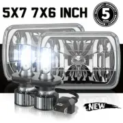 5x7 7x6 LED Headlights Replacement Van Truck Fit for Toyota XJ YJ 4Runner (for: Peugeot)