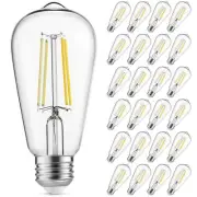 LED Edison Light Bulbs, 60W Equivalent Incandescent Edison Bulbs, Efficient 6...