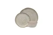 Ecology Ottawa 12 Piece Stoneware Dinner Set Barley 6X17cm
