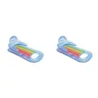 2PK Intex King Kool Inflatable Outdoor Water Floating Pool Lounges - Assorted