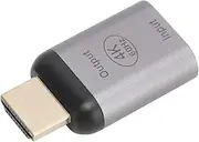 Denash USB C Female to Male Adapter, 10Gbp High Speed Type C to HD Adapter Aluminum Alloy Light Weight for Phone