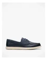 [Clarks] Bratton Boat Shoes in Navy