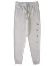 Quiksilver Men's Into The Clouds Fleece Jogger Sweatpants in Heather Grey-XL