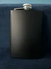 Stainless Steel Pocket Hip Flask Alcohol Whiskey Liquor Screw Cap 6 oz