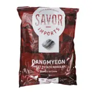 Savor Imports Dangmyeon Sweet Potato Noodles, 1.5 Pound, 15 Packs Per Case