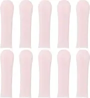 FRCOLOR 10 Pcs Ear Spoon Tips Ear Cleaner Replacement Tips Ear Cleaner Tips Ear Spoon Sleeves Ear Wax Removal Replacement Accessories (Pink)