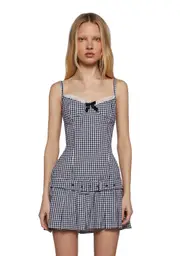 [Sugar Thrillz] Love Spark Gingham Dress