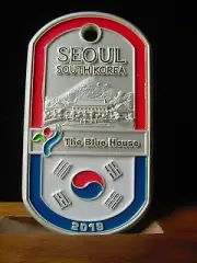 President Trump Visit South Korea Seoul 2019 DMZ Challenge coin