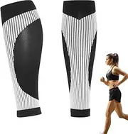 [MYJIO] Sports Running Calf Socks | Calf Sports Socks - Sweat Absorption Sports Socks Calf Footless Socks for Tennis Running Yoga