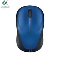 在飛比找樂天市場購物網優惠-羅技 Logitech 2.4G無線光學滑鼠M235(藍) 