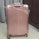 玫瑰金25吋行李箱