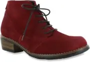 Wolky Women's ERNE Block Heel Lace-Up Ankle Boots, Size EU 42 SAME DAY SHIPPING