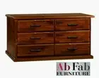 LOWBOY DRESSER DRESSING TABLE COOLIBAH SOLID TIMBER STEEL RUNNERS CONSTRUCTED