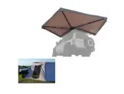 Kings 270 Tourer Freestanding Awning + Awning Universal Wall With Door