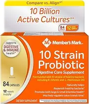 Member's Mark 10 Strain Probiotic (84 ct.)