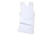 3 x Bonds Boys Kids White Chesty Vest Cotton Singlets