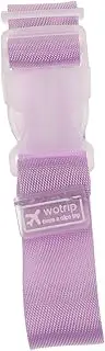 CALLARON Adjustable Luggage Straps for Suitcases Durable Travel Belt with Quick Release Buckle for Secure Attachment Purple for Organizing Items and Preventing Slipping During Travel