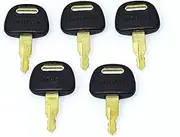 [Heavens Horse] (5PC) starter key H800, suitable for Hitachi ZAX excavators and loaders.