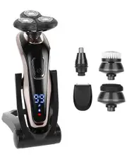 VYSN 5-in-1 Electric Razor Shaver Rechargeable Cordless Head Beard Trimmer Shaver Kit
